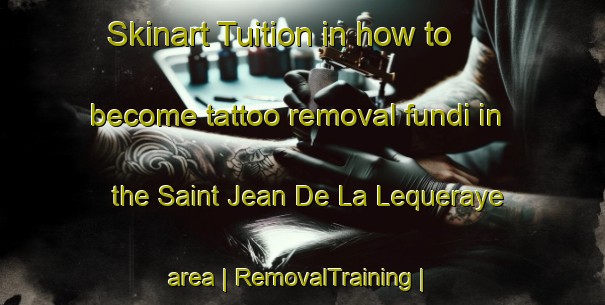 Skinart Tuition in how to become tattoo removal fundi in the Saint Jean De La Lequeraye area | RemovalTraining | RemovalClasses | SkinartTraining-France
